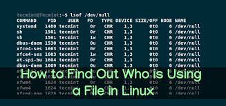 A pdf file extension is mainly used for adobe portable document format, commonly referred to as pdf. How To Find Out Who Is Using A File In Linux