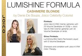 79 Correct Joico Lumishine Colors