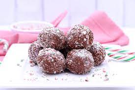 Orgain No Bake Peppermint Chocolate Protein Bites Coconut Walnuts Orgain Organic Protein P Protein Bites Recipe Chocolate Protein Balls Chocolate Peppermint