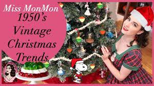 Maybe you would like to learn more about one of these? How To Have A 1950 S Vintage Christmas Vintage Festive Trends With Miss Monmon Youtube