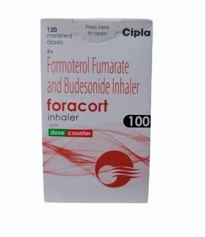 Formoterol Fumarate and Budesonide Inhaler, 100 mcg at best price in Ahmedabad