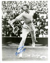 Autographed Don Budge Photograph