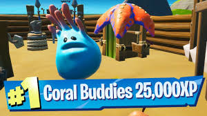 The container yard, prison, factory, dirt track and rv park. Coral Buddies Wood Age Quest Easy 25 000 Xp Fortnite Battle Royale Youtube