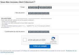 Cdiscount Mon Compte Comment Creer Mon Espace Client Cdiscount