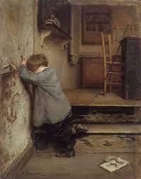 Pierre Edouard Frere The Reprimand 1863 Dipinti Romantici Illustrazione Pittura Arte Dell Illustrazione