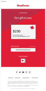 Retailer gift card terms & conditions. Improve Your Campaign With Gift Card Emails Best Practices And Examples Designmodo
