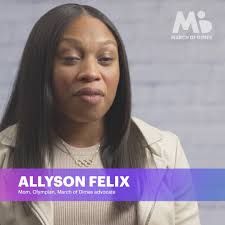 11-Time Olympic Medalist & Co-Founder and President of Saysh Allyson Felix  is helping March of Dimes spread the word about how low dose aspirin can  reduce the risk of preeclampsia. Together, we’re