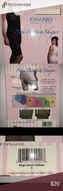 Kymaro Bottom Body Shaper Black Size Lg New In Box New In