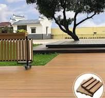 [Hot Item] Waterproof Fire Rated Outdoor WPC New Technology Arch WPC Solid Decking 3D Wood Grain Co-Extrusion WPC Board Decking for Decoration