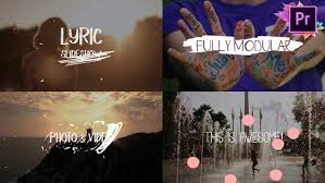 This is the easiest way to make a lyric video on premiere pro! 28 Lyric Video Templates Compatible With Adobe Premiere Pro