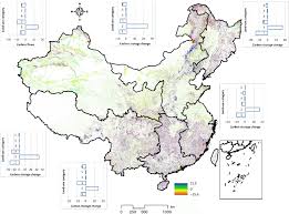 chinas terrestrial system carbon stock change caused by