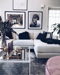 Apartment glam living room ideas. Black And White Glam Living Rooms Novocom Top