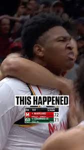 REDEMPTION FOR THE TERPS #marchmadness