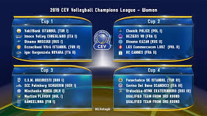 Some logos are clickable and available in large sizes. The Drawing Of Lots Will Dictate The Cev Champions League Volley Facebook