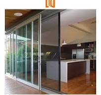 Soundproof Interior Aluminum Mosquito Net Sliding Screen Door Sliding Glass  Door
