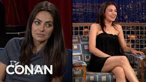 To revisit this article, visit my profile, thenview saved stories. Mila Kunis Wasn T Nervous About Her First Late Night Appearance Conan On Tbs Youtube