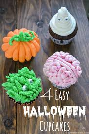 4 Easy Halloween Cupcake Ideas Sprinkled With Jules Halloween Cupcakes Easy Halloween Cupcakes Halloween Cupcakes Decoration