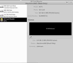 When you get a new sd card, you need to format it for your devices to read and write data stored on it. Cannot Format My Sd Card Ask Ubuntu