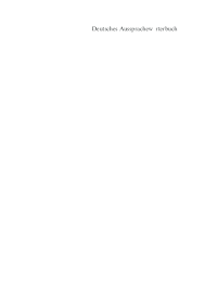 Pdf Deutsches Ausspracheworterbuch Elena Vasylchenko Academia Edu