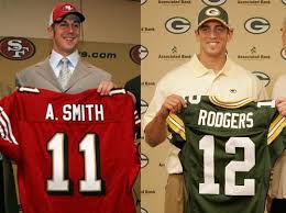 2 Awesome Quarterbacks Nfl Draft Aaron Rodgers Nfl