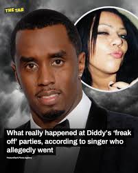 The singer claims she saw a 'locked room' where she believes the 'freak  off' happened