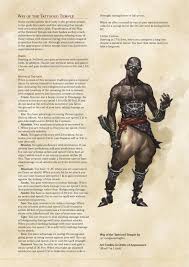 Dnd 5e Homebrew Domains Ideas Of Domains Domains Prophecy Domain Cleric And Way Of The Tattooed Templ Dnd 5e Homebrew Dungeons And Dragons Classes Dnd