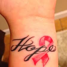 The 80 best cancer ribbon tattoos for men. 20 Ribbon With Words Tattoos Ideas