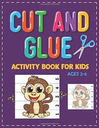 Cut and paste activities with animal scenes, preschool cut and glue, learn shapes, cut and. Cut And Glue Activity Book For Kids Ages 2 6 Workbook Gift For Kids Activity Book For Toddlers Preschool Cutting Practice Cut And Glue Activities Pages A Perfect Gift For Toddlers