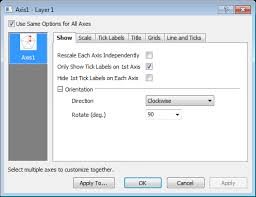 Help Online Origin Help Axes Dialog For Radar Chart