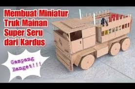 Terdapat banyak pilihan model mobil jeep. Gampang Banget Cara Membuat Miniatur Truk Mainan Keren Dari Kardus Prakarya Dari Kardus Youtube Kardus Mainan Truk