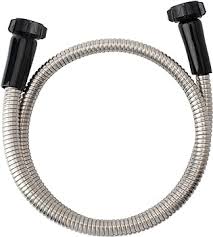 Amazon.com : Yanwoo 304 Stainless Steel 2ft Garden Hose with Female to  Female Brass Connector, 18mm Outer Diameter Flexible & Lightweight Heavy  Duty ...