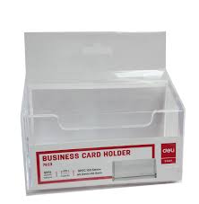 You can upload your logo and move the text boxes around before saving your file. Deli Business Card Holder Ay Stationery