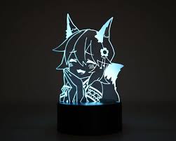Senko San Anime Rgb Led Night Light In 2020 Led Night Light Anime Night Light