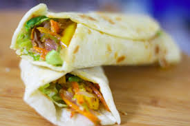 Fusion Wrap Recipe Mixed Vegetables Wrapped In Tortilla Recipe Wrap Recipes Mixed Vegetables Wraps Recipes Vegetarian