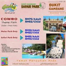 Sultan haji ahmad shah airport is situated 3½ km northeast of homestay gambang waterpark di jalan gambang kuantan. Email Ticket Now Bukit Gambang Water Park And Safari Park Entrance Ticket Shopee Malaysia