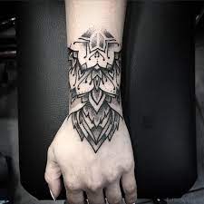 A flower mandala tattoo ideas for girls. 81 Fancy Mandala Tattoos On Wrist