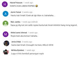 Penampilan sofi jikan dalam filem hantu kak limah balik rumah,. Gara Gara Hantu Kak Limah Iklan Air Joy 1983 Kembali Popular