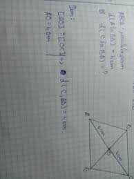 In information theory, linguistics, and computer science, the levenshtein distance is a string metric for measuring the difference between two sequences. Fie Abcd Un Paralelogram Daca Distanta De La A La Bd Este Egala Cu 4cm Calculati Distanta De La C La Brainly Ro