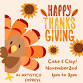 Kirds Thanksgiving cake & clay - Artistico Express * D-I-Y Pottery, 38390 LA-42 suite b Event Image