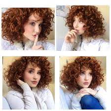 When The Curls Cooperate Redhead Shorthair Curlyhair Curls Naturalcurls Makeup Nyxcosmetics Curly Hair Styles Curly Hair Styles Naturally Hair Styles