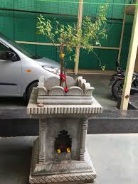 Pin By Gauri Pandit On Tulsi Pooja Room Door Design Tulsi Pot Pooja Room Design