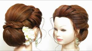 Then, after adoring a traditional bun on your wedding day, let them loose on your reception party. New Bridal Hairstyle Tutorial For Long Hair Easy Party Low Bun Updo Youtube