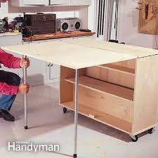 How To Build A Compact Folding Workbench With Storage Workbench With Storage Folding Workbench Workbench
