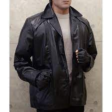 Sylvester Stallone Rocky Balboa Leather Blazer Jacket Leather Blazer Jacket Leather Jacket Men Leather Jacket Black