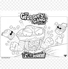 Set off fireworks to wish amer. Download Challenge Grossery Gang Coloring Pages Image G Grossery Gang Colouring Pages Png Free Png Images Toppng