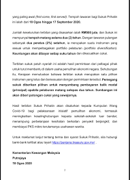 Bayangkan sudah tahu market tidak stabil, bagaimana mahu. Tengku Zafrul On Twitter Siaran Media Sukuk Prihatin Sukuk Digital Pertama Malaysia Bertarikh 18 Ogos 2020 Sukukprihatin