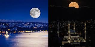 Peki, 2020 ay tutulması'nda neler oluyor? Super Ay Boyle Gorundu