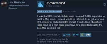 steam review of deathgarden deadbydaylight