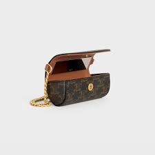I'll make another post soon to show more pictures of my latest bags!! Lipstick Case In Triomphe Canvas Black 10d612bzb 38no Celine