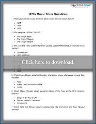 No matter how simple the math problem is, just seeing numbers and equations could send many people running for the hills. Printable 1970s Trivia Lovetoknow